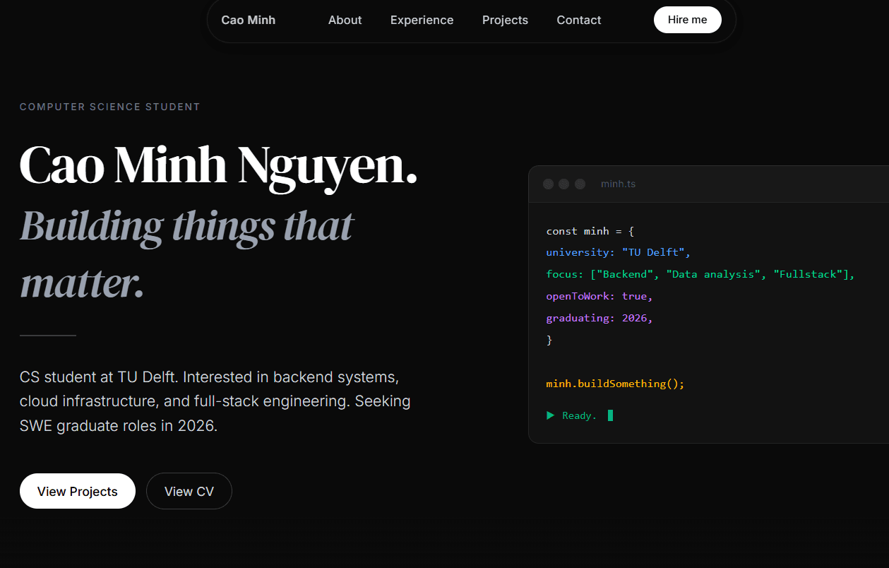 Personal Portfolio